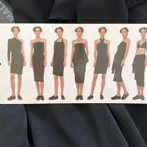 NWT Norma Kamali all in one dress small